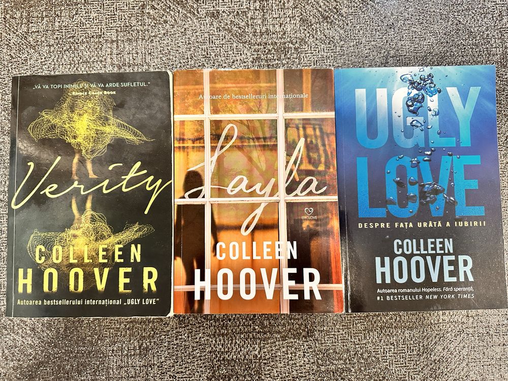 Carti roman Colleen Hoover, Levy, Musso, Flynn, Lackberg, Foley, King