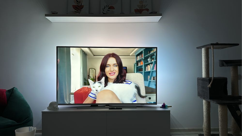 Televizor LED Smart Ambilight Android Philips, 146cm, 58PUS7304/12, 4K