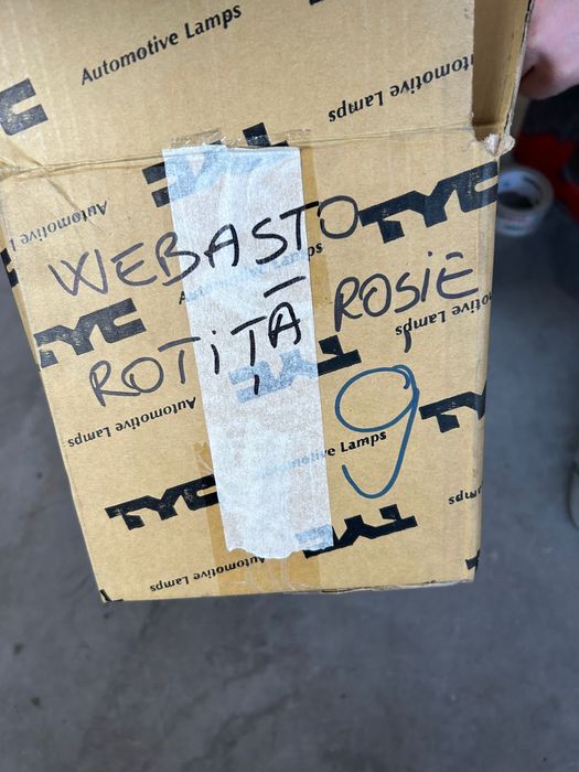 Webasto demontat de pe peugeot boxer