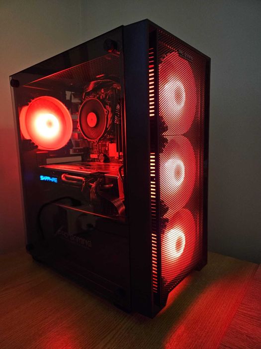 PC GAMING I5-8500/RX580 8gb/16gb ram/480ssd/500hdd/aqirys