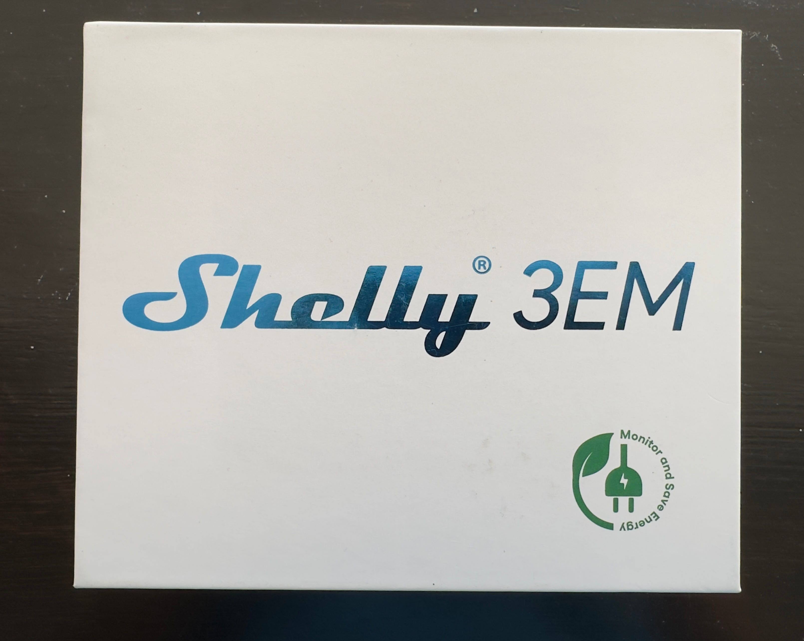 Releu inteligent cu contor de consum trifazic Shelly 3EM, Smart Wifi