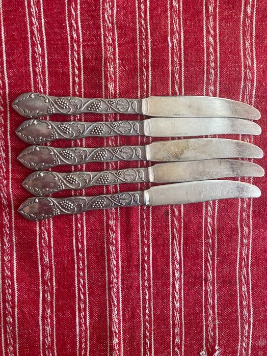 Посребрени шведски десертни ножчета Extra Prima NS