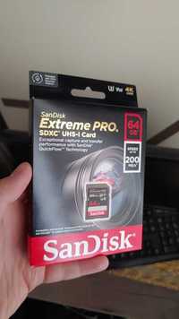 Fleshka Sandisk SD card 64 gb (Malaysia)