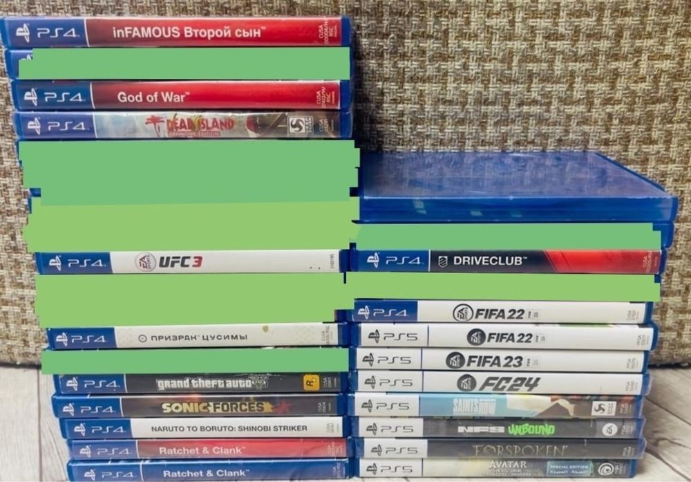 Продам диски пс4 пс5
