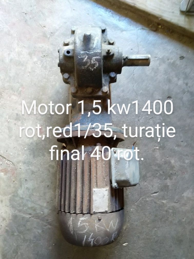 Motor circular 2,2 kw  --3000 rot + Pinza