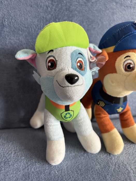 Jucarie pluș paw patrol Rocky si Chase 23cm
