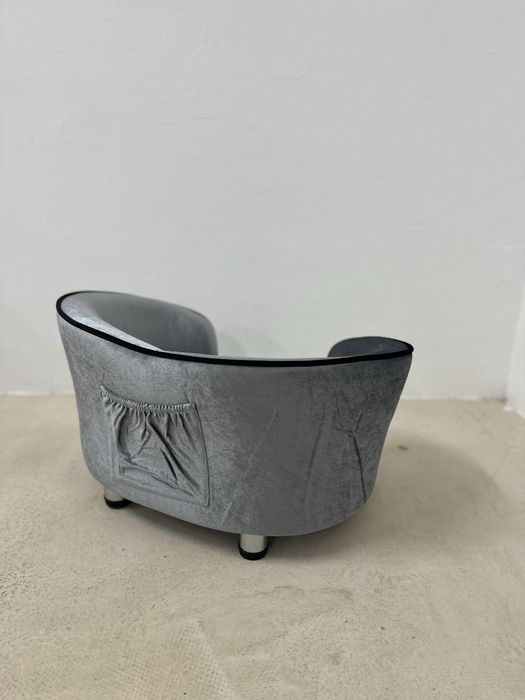 Диван, легло за кучета и котки с мека възглавница PawHut