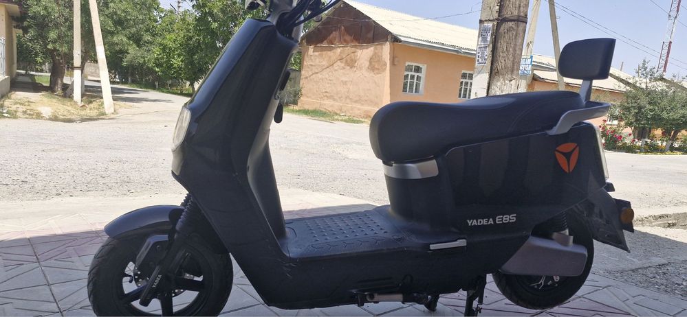 Yadea E8S 120-130 km yuradi tezligi 55 km