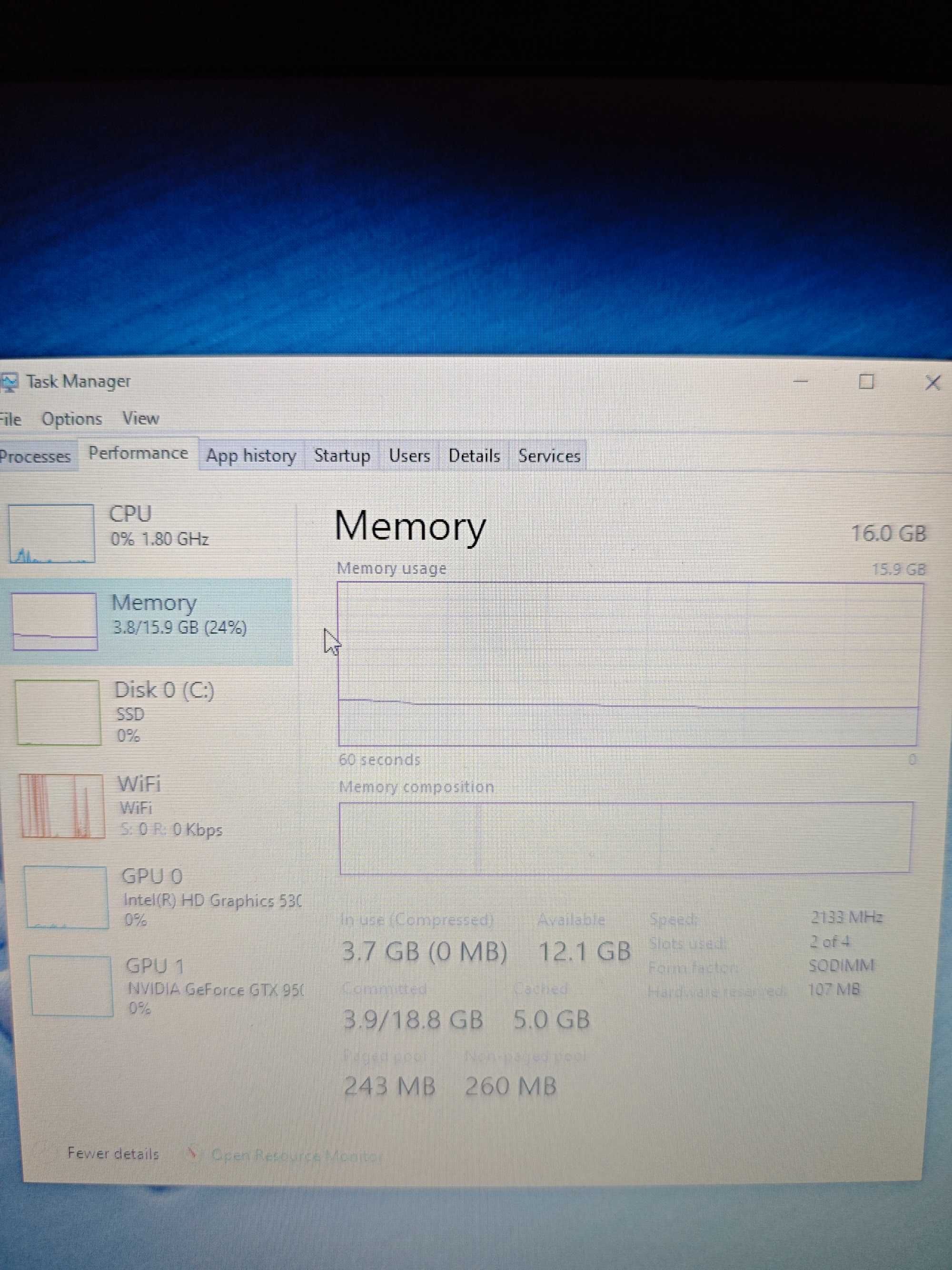 Продавам K550VX Intel Core i7-6700HQ Skylake