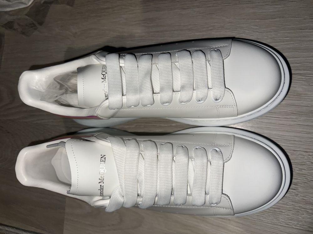 Alexandre McQueen white reflective