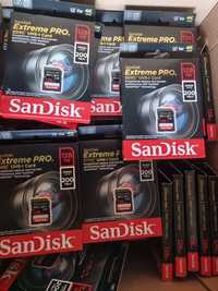 Card SanDisk EXTREME PRO SDXC 4K UHS-I 128gb 512gb V30 UHD