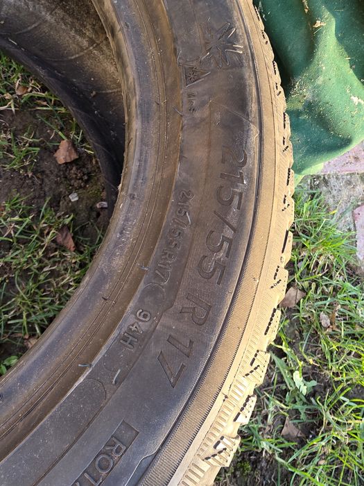 Jante bmw originale 17 cauciucuri Michelin alpin 5  215 55 17