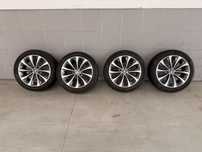Jante Bmw R18 F10 F11 Anvelope Iarna 5x120 Diamont Cut