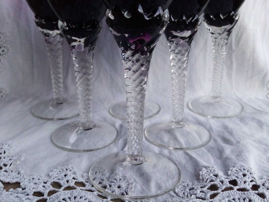 * МУРАНО * - винтидж сервиз за вино !