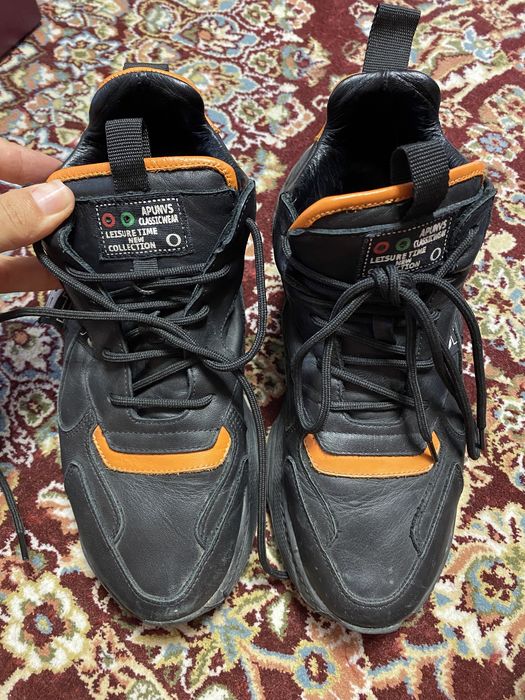 Кожаные ботинки на мальчика