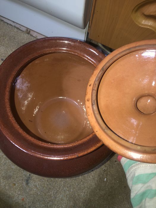 Горшочек горшок глиняной для запекания Кентау