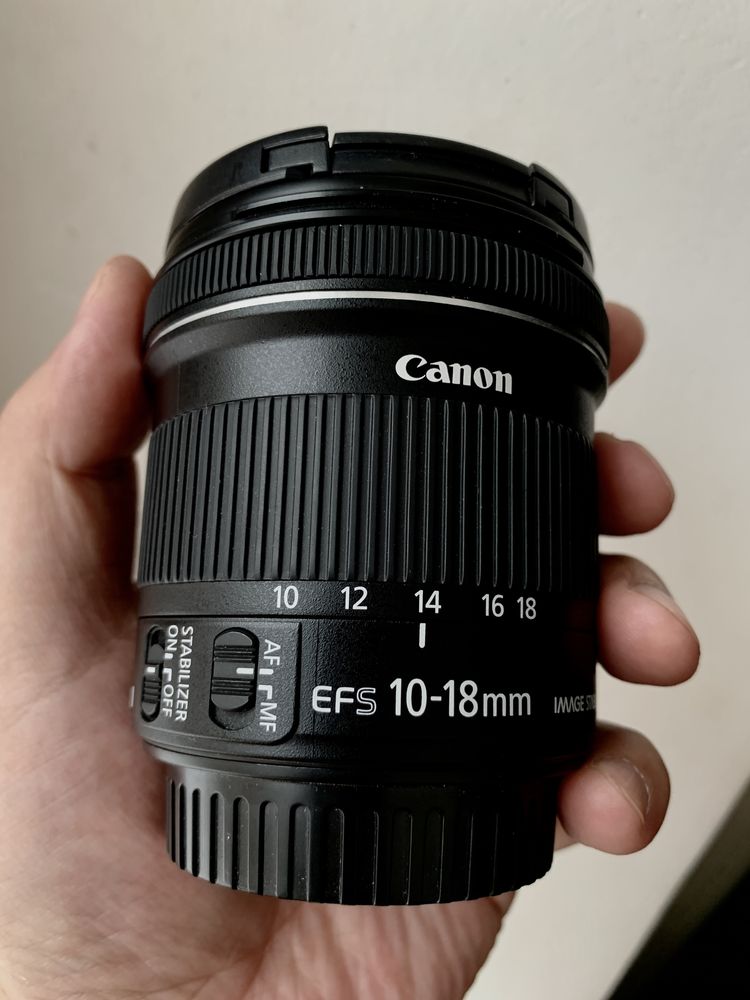 Canon 10-18 efs продам как новый