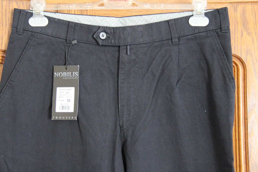 Pantaloni NOBILIS by M-Fashion Germany, masura 50/I, noi, cu eticheta