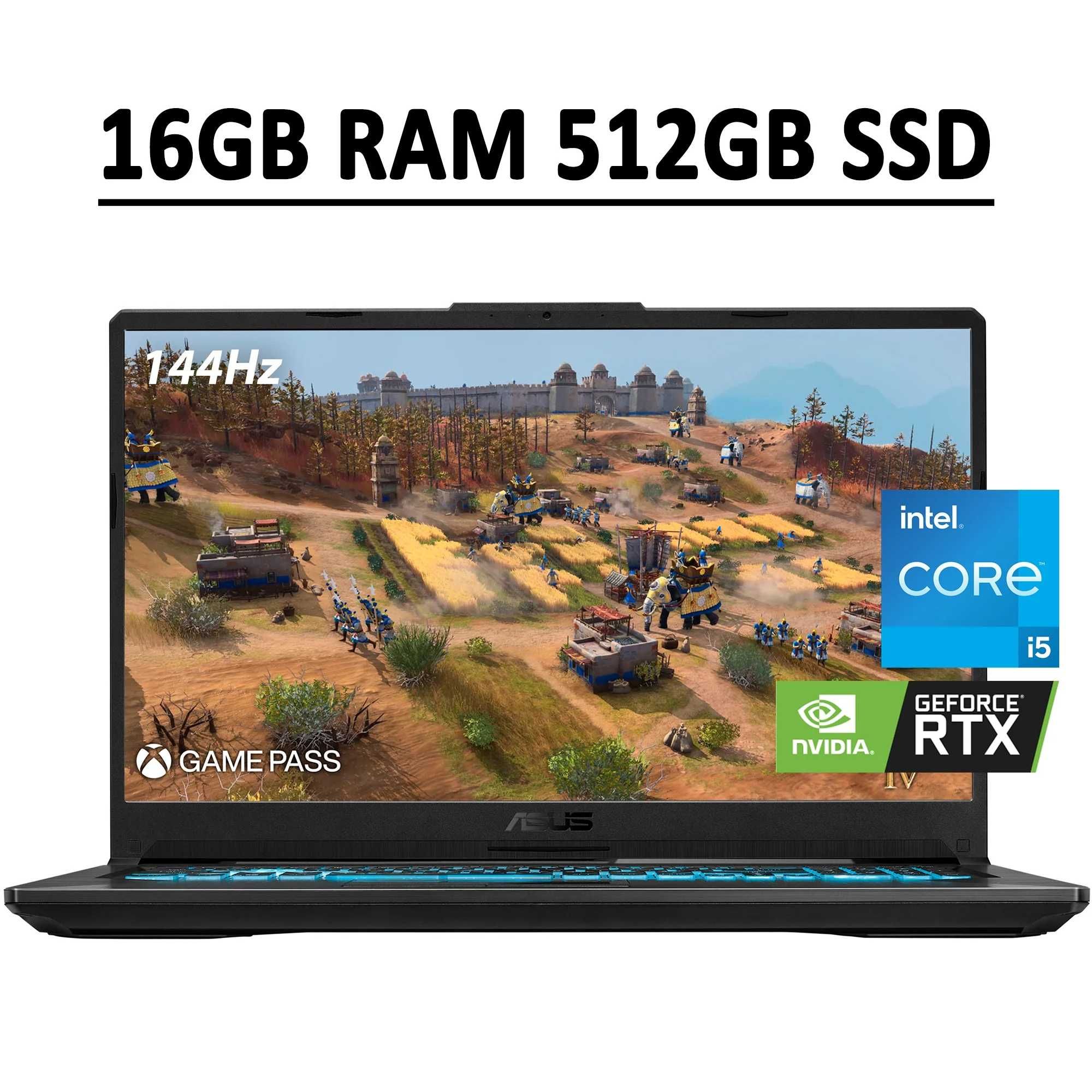 ASUS TUF Gaming F17 с Rtx3050