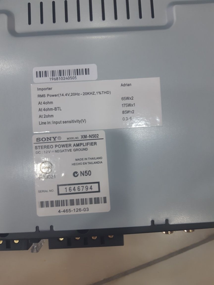 SONY  Uslitir 500Watli