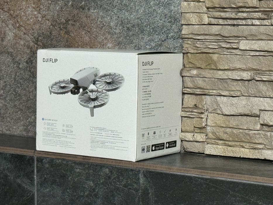 Dronă DJI FLIP 4K Controller RC/ Nou, Sigilat