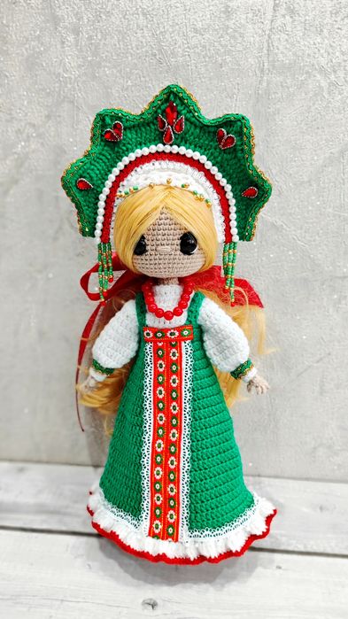 Кукла в русском народном костюме, сувенир