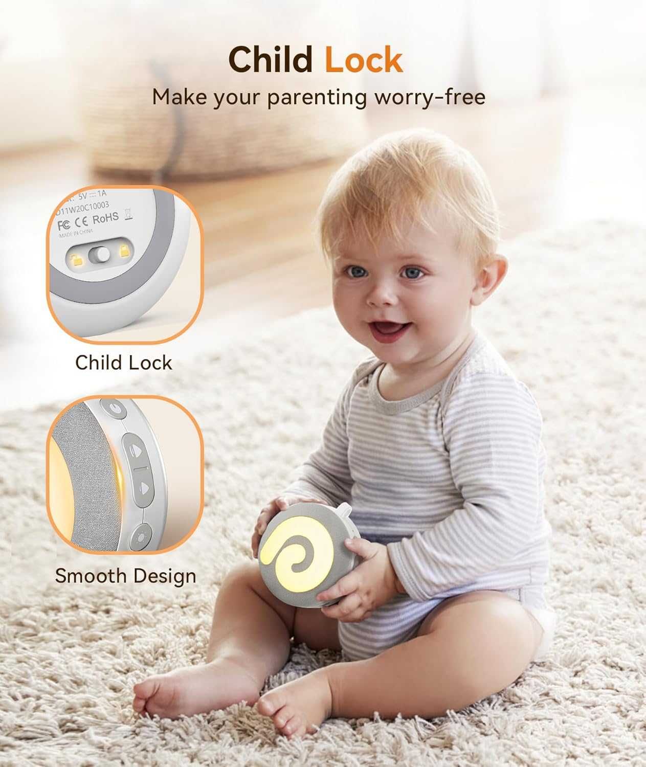Машина за бял шум - Dreamegg Baby Sleep Sound Machine