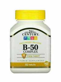 Комплекс B-50
Для взрослых
Витамины группы B взаимозависимы, а их фу