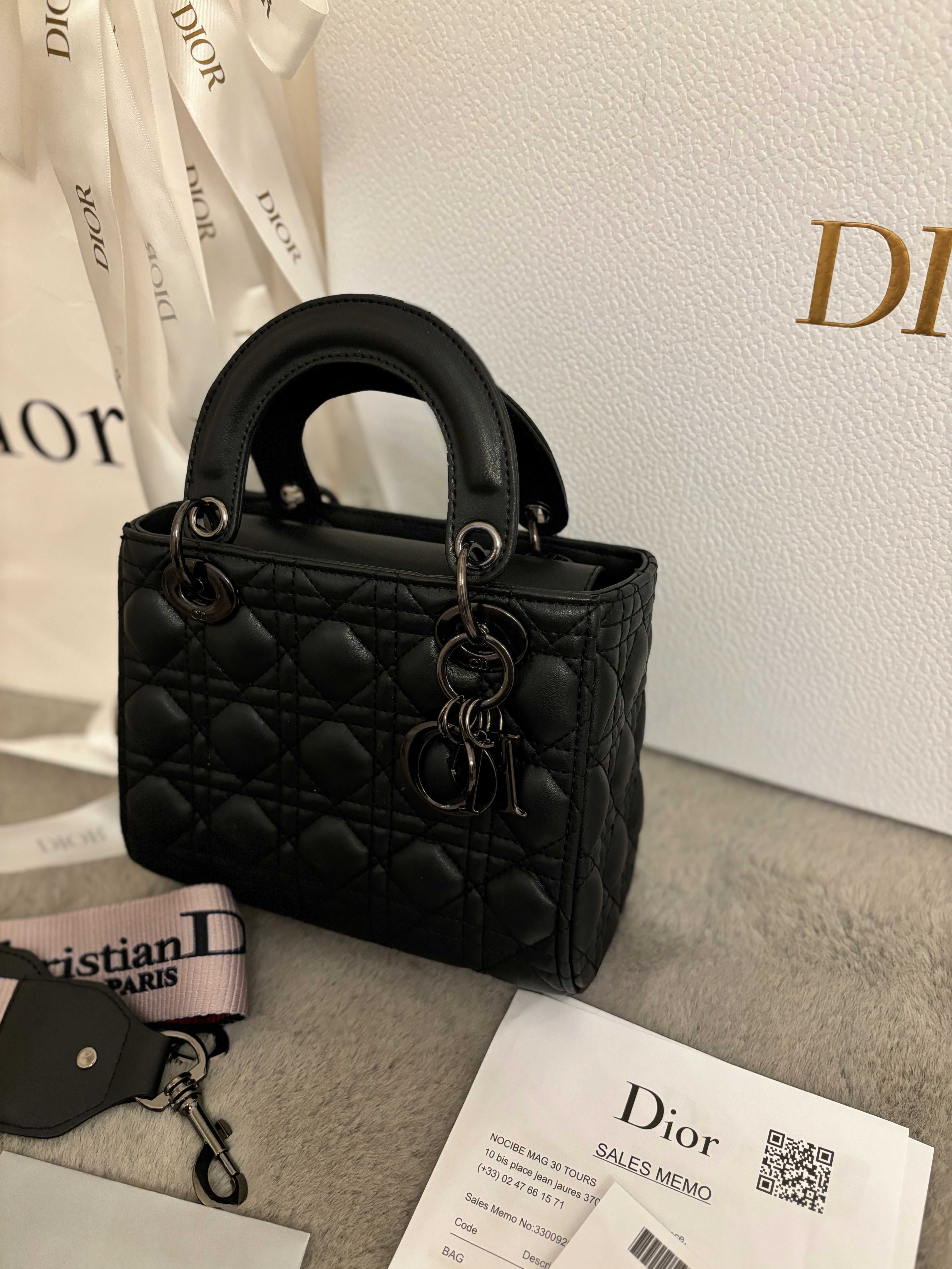 Geanta/Poșetă Christian Dior MEDIUM LADY D-LITE BAG 24cmx20cm