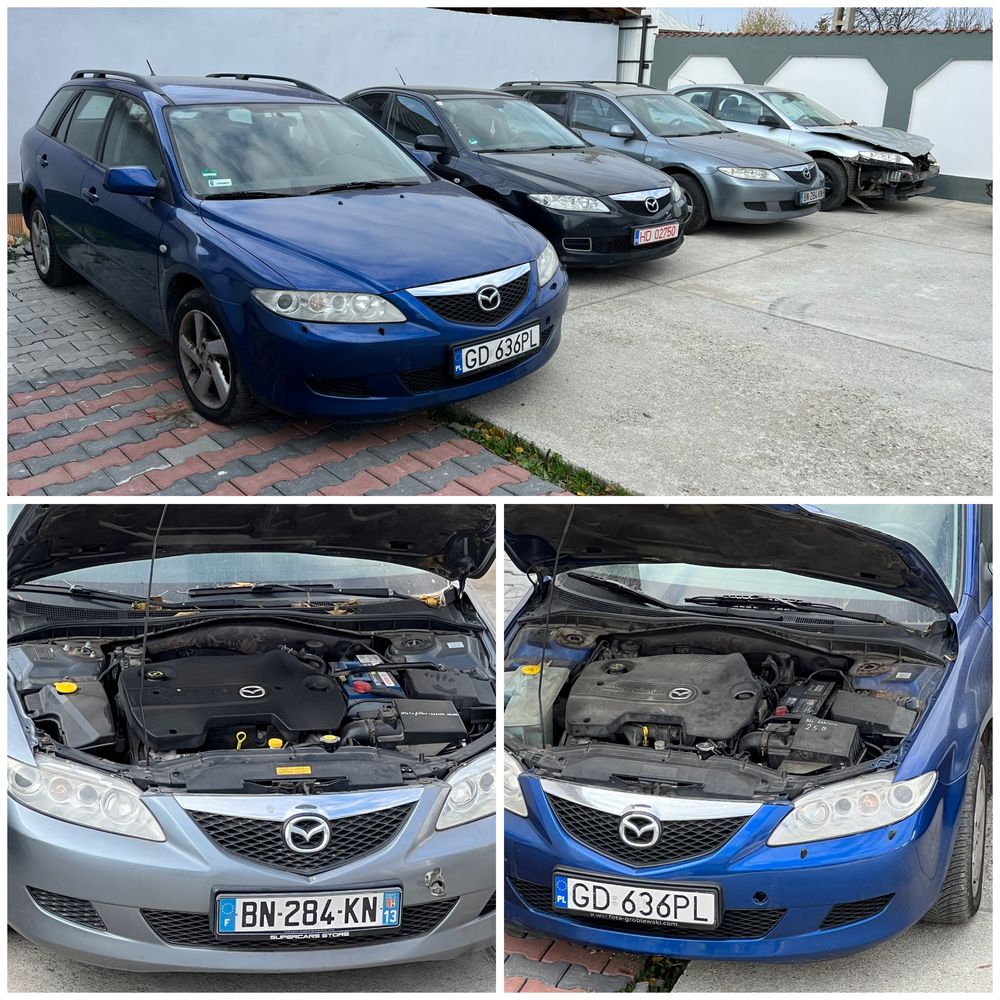 Dezmembrez /piese Mazda 6 2.0 tdi Preturi mici,seriozitate!