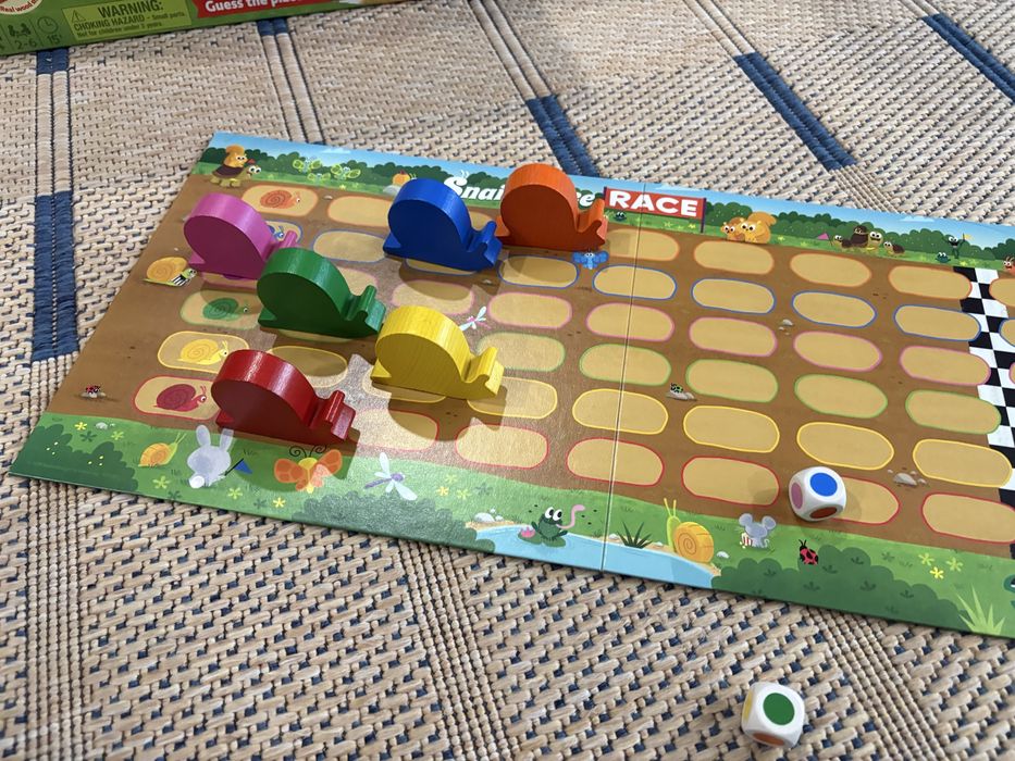Ravensburger Snail’s Pace Race – настолна игра, 3+ години