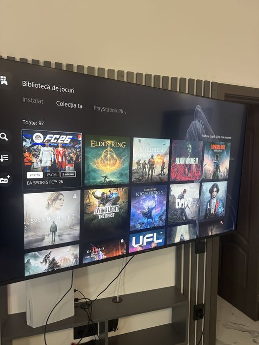 PlayStation 5 2 controllere +FC26 IMPECABIL ! Disk edition 1 TB SSD