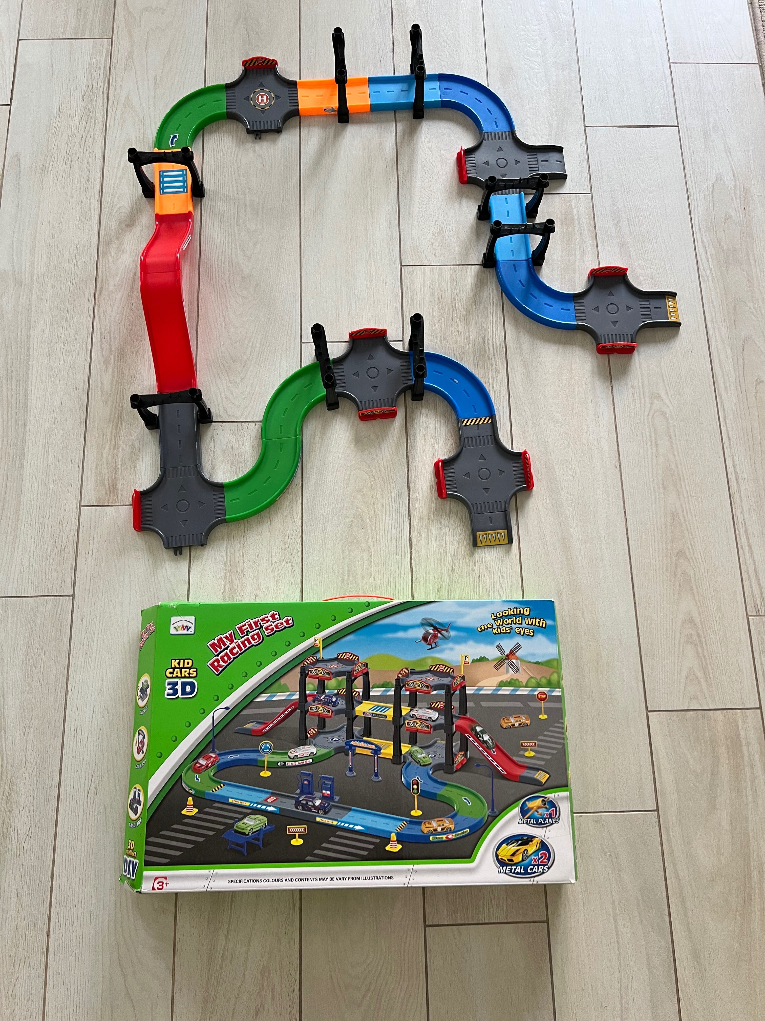 Паркинг игра, път за коли, играчка, 3D My First Racing Set