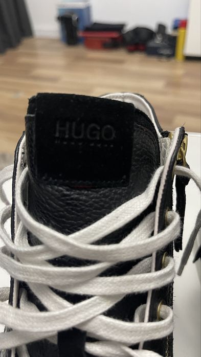 Tenisi Huho Boss hightop piele vitel