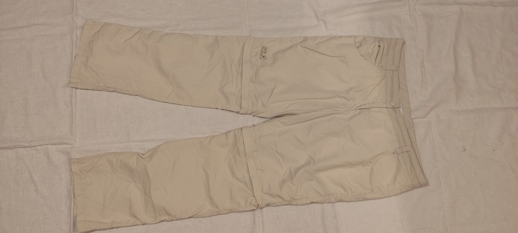 Pantaloni Jack Wolfskin UVshield dama XL scurți lungi munte tura prote