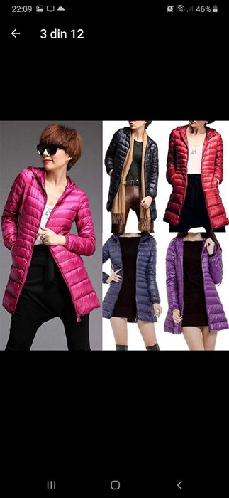 Geaca dama parka