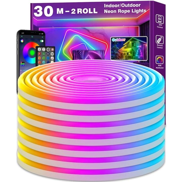 “AILBTON” 30m неонова LED лента