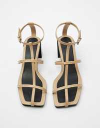 Sandale piele naturala Zara limited