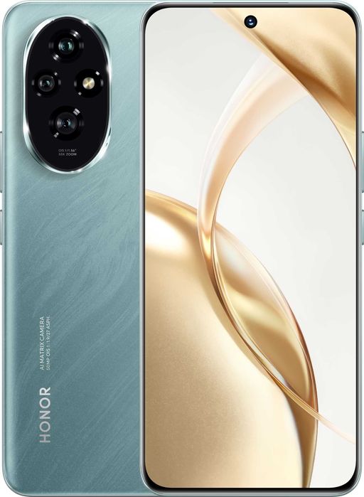 НОВ - Honor 200 Pro - 12GB, 512GB, Ocean Cyan  + Подаръци