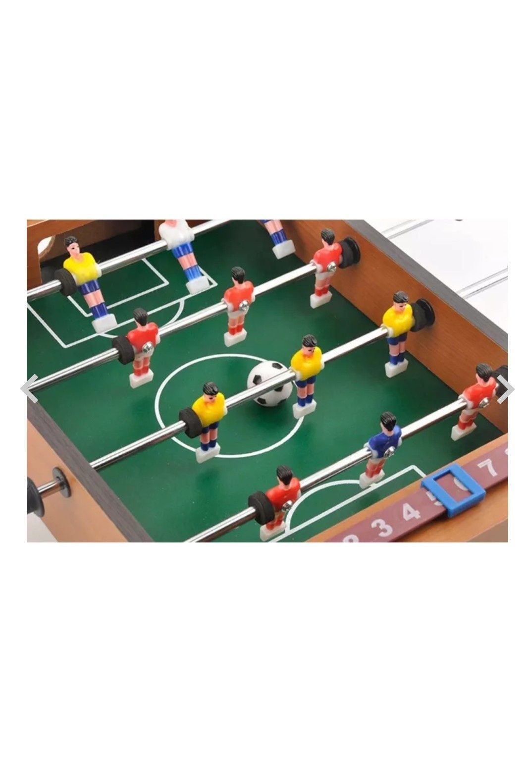 Fotbal De Masa joc de masa din lemn cu 12 jucatori