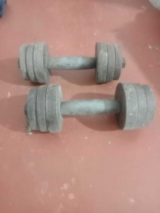 Гантели 2 шт .Нержавеющая пищевая бочка