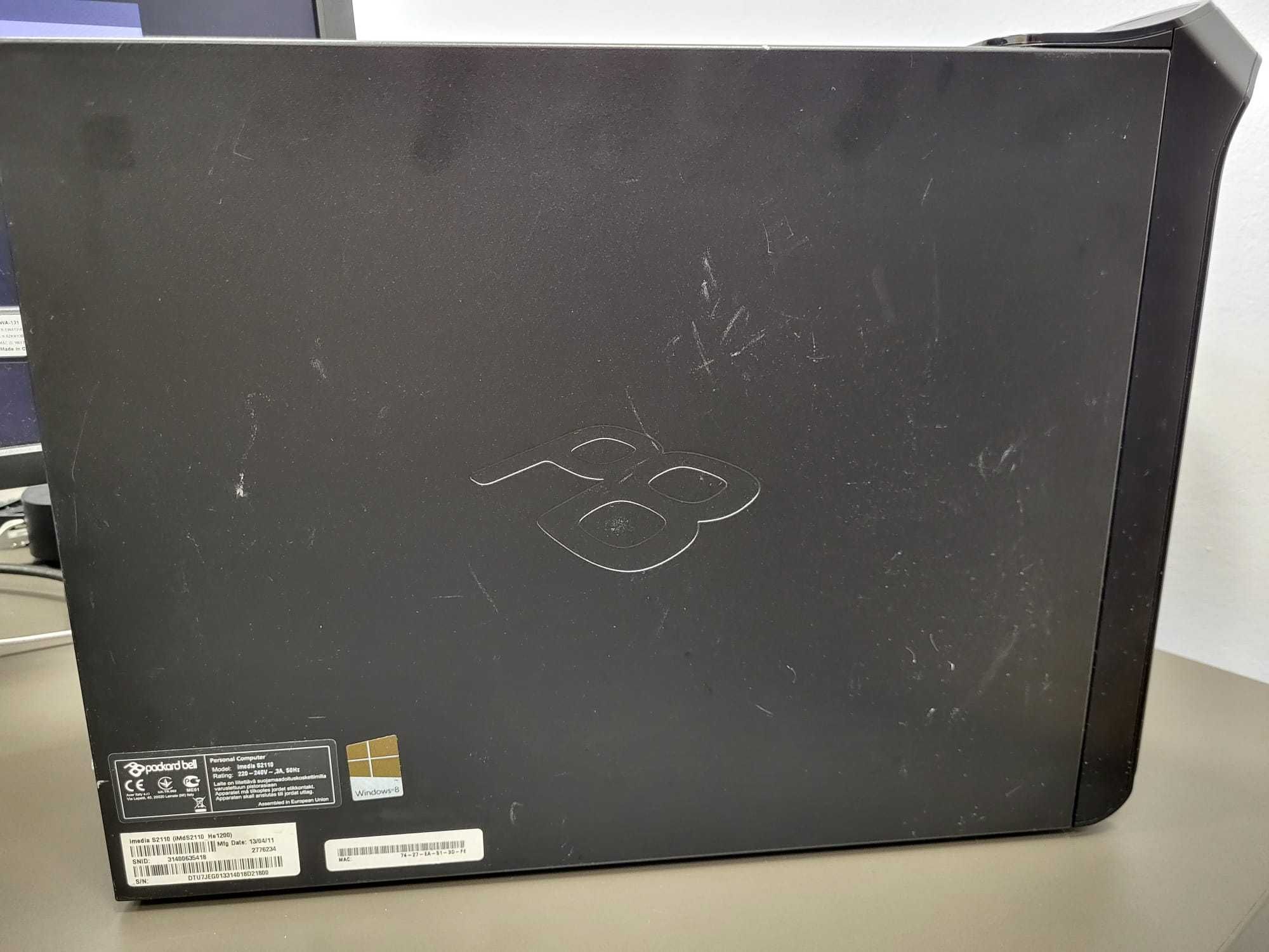 Mini PC Packard Bell AMD E1-1200 1.40GHz 8GBDDR3 SSD120Gb ATI R5 230