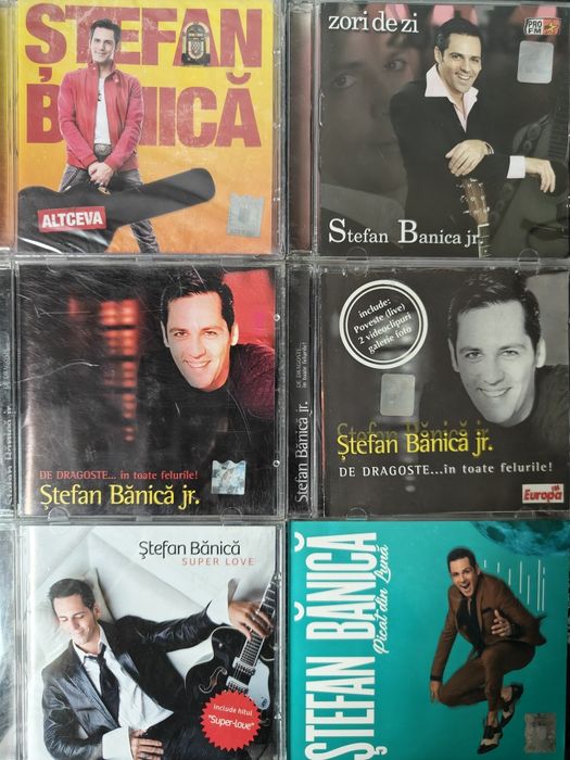 Compact Disc-uri originale cu muzică românească - Ștefan Bănică Jr.