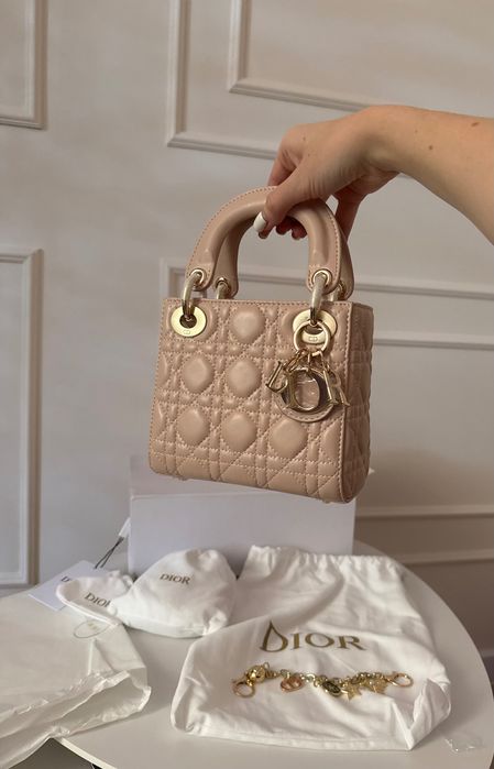 Geanta Lady Dior roz