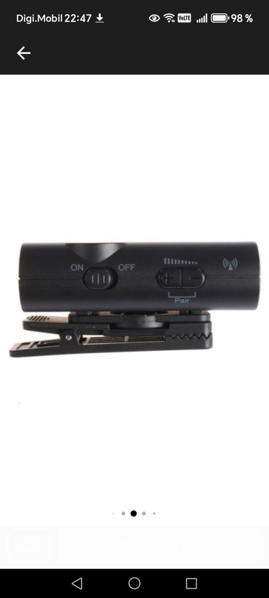 Vând Kit doua microfoane lavaliera wireless Boya BY-WM4 Pro-K2
