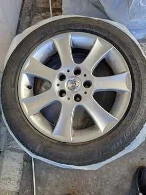 Rotii aliaj cu anvelopa de iarna 205/55/16