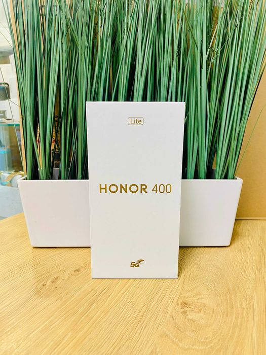 ЧИСТО НОВ !!! HONOR 400 Lite, 8GB RAM, 256GB, Velvet Black