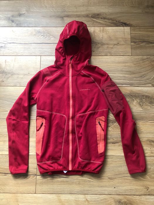 La Sportiva-bluza sport cu maneca lunga , cu gluga pt dame M