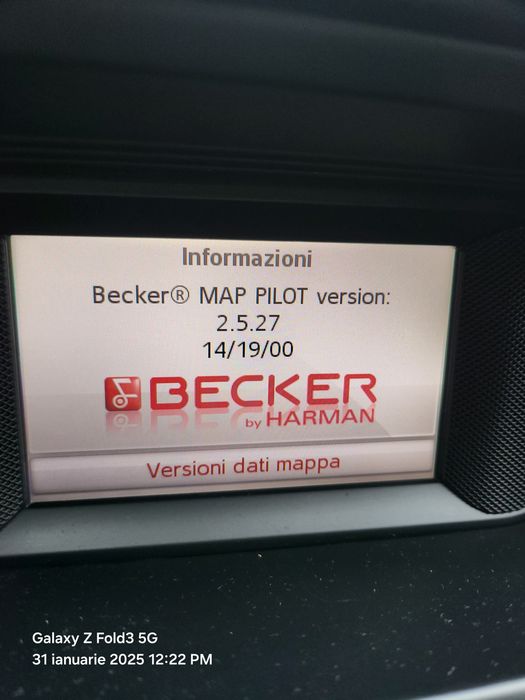 Actualizez modul BECKER Map Pilot Netgear 4,5 Mercedes