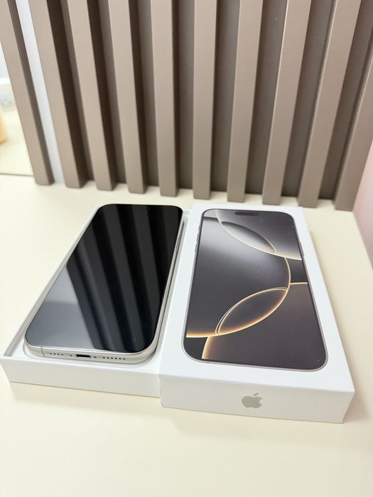 iPhone 16 Pro Max 512GB – Natural Titanium